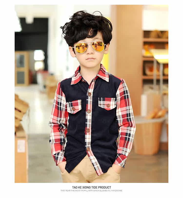 Chemise garcon à manche longue - Ref 2075379 Image 36