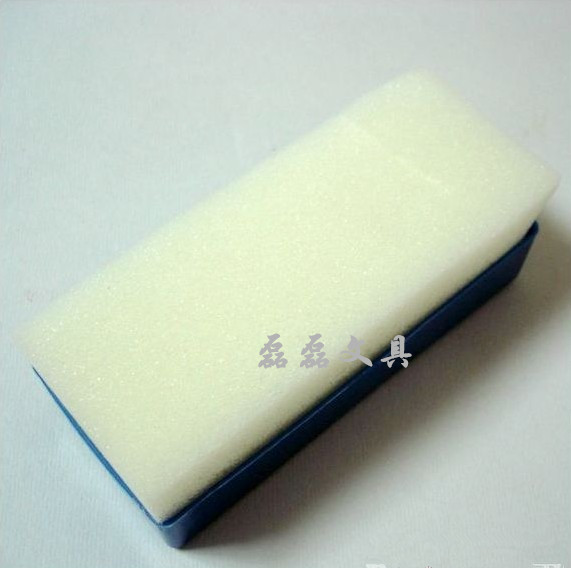 Sponge whiteboard whiteboard whiteboard brush green plate brush blackboard brush office teaching stationery