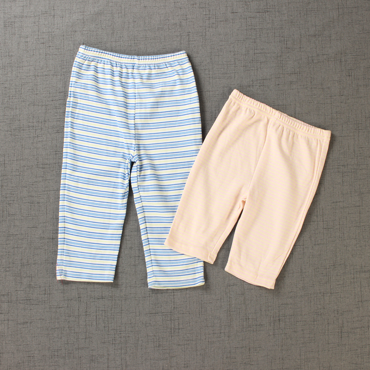Foreign Trade Outlet Tail Single B186 Striped Sanitary Pants Home Pants Children Clothing
