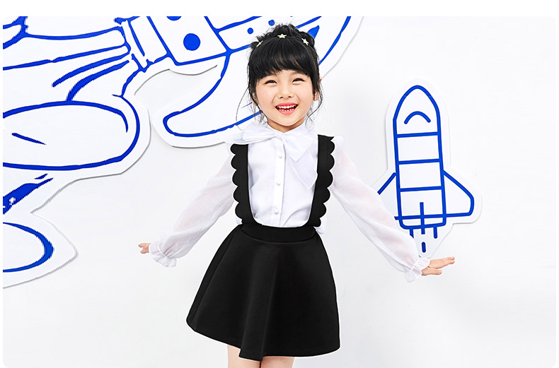 Jupe pour fille EPTISON en mélange - Ref 2049782 Image 8