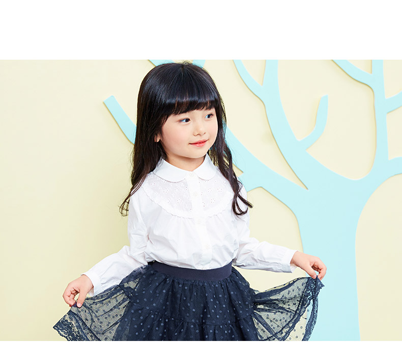 Chemise fille EPTISON à manche longue - Ref 2088803 Image 20