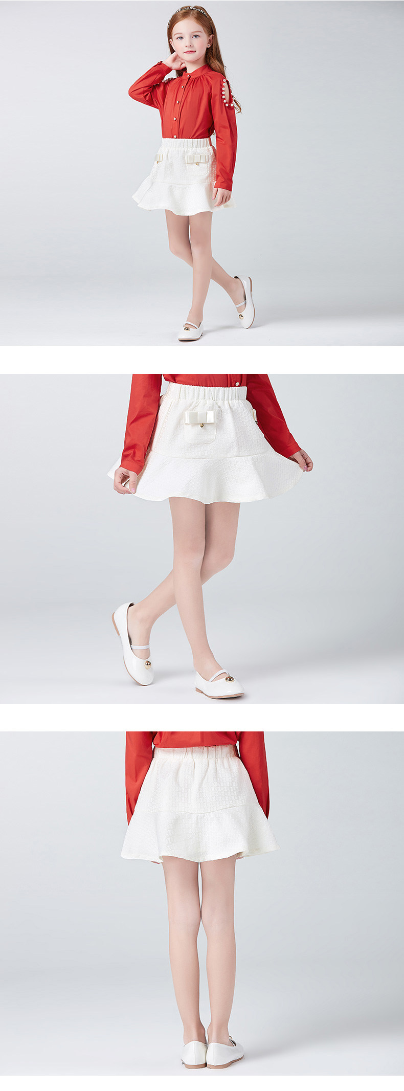 Jupe enfant EPTISON en mélange - Ref 2049647 Image 17