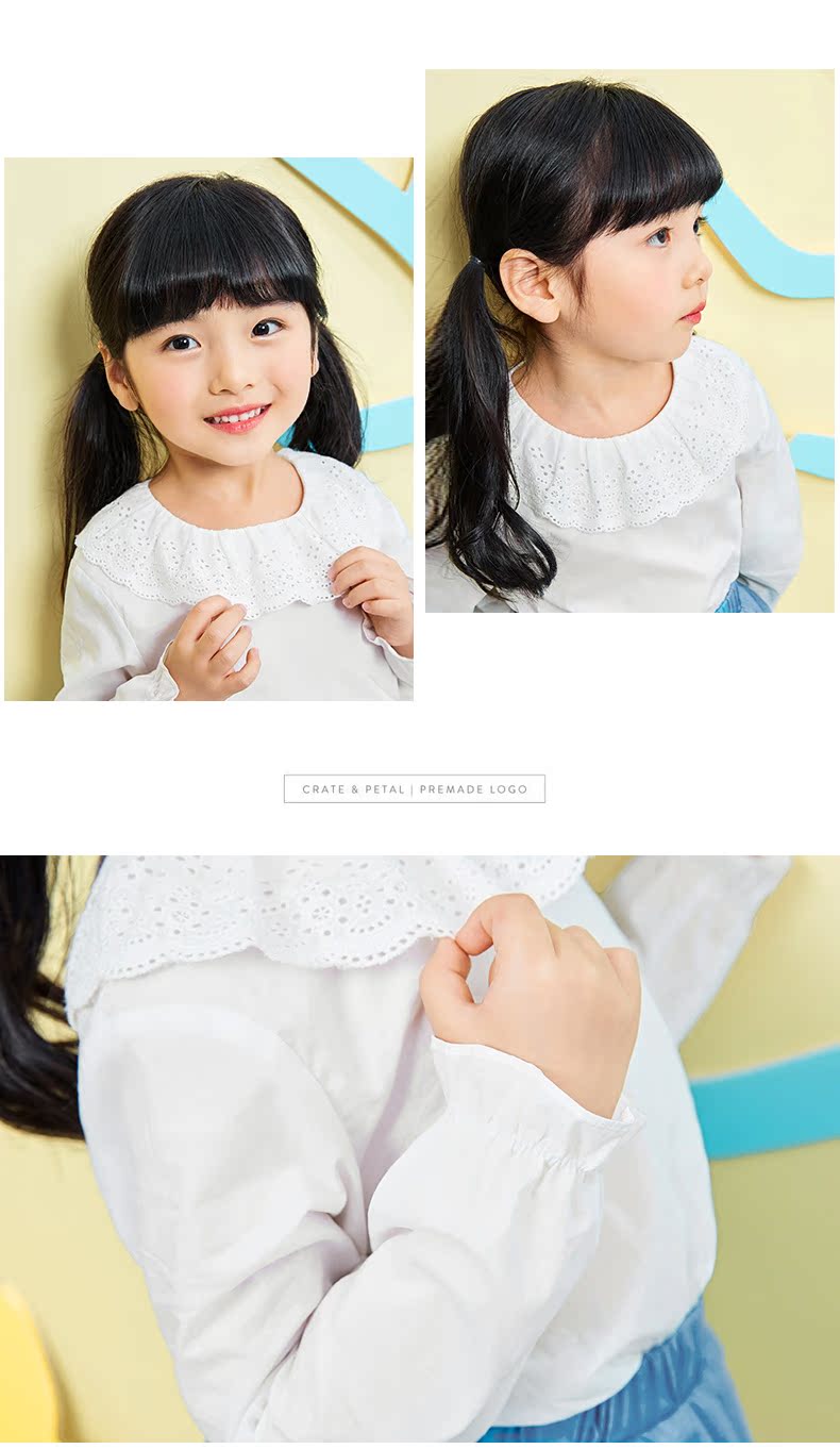 Chemise fille EPTISON à manche longue - Ref 2084602 Image 25