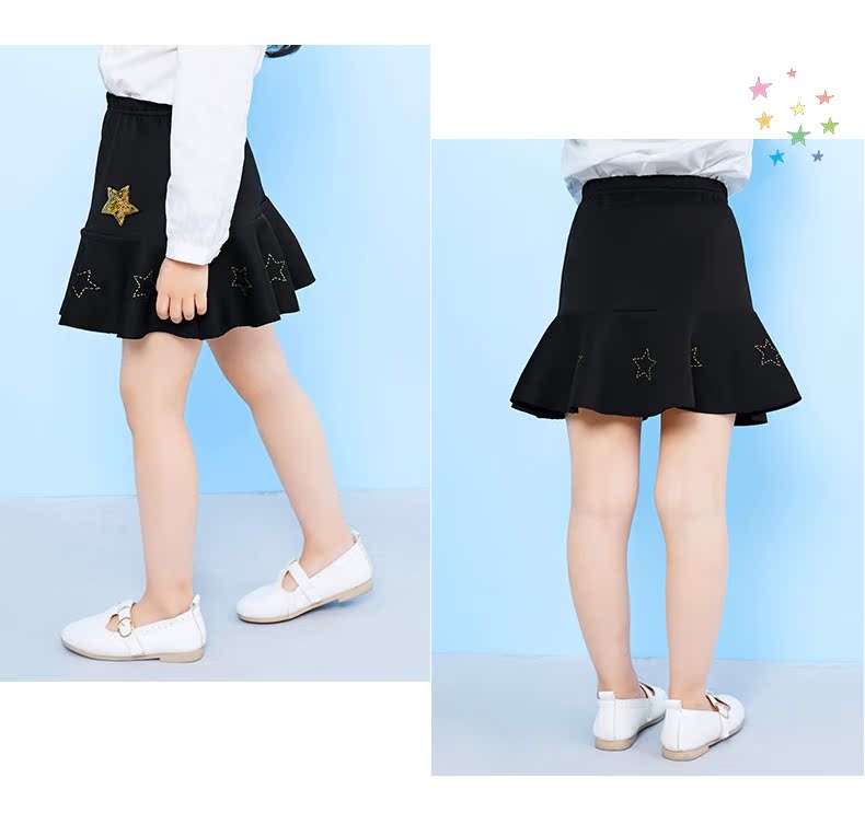 Jupe pour fille EPTISON en mélange - Ref 2048692 Image 22