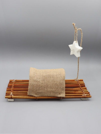 Floating Bamboo Row Boat Lamp for Blessings, Wishes and Commemorates First, River Lantern, Retro Bamboo Row Fishing Boat, Holiday Event Lotus Lantern