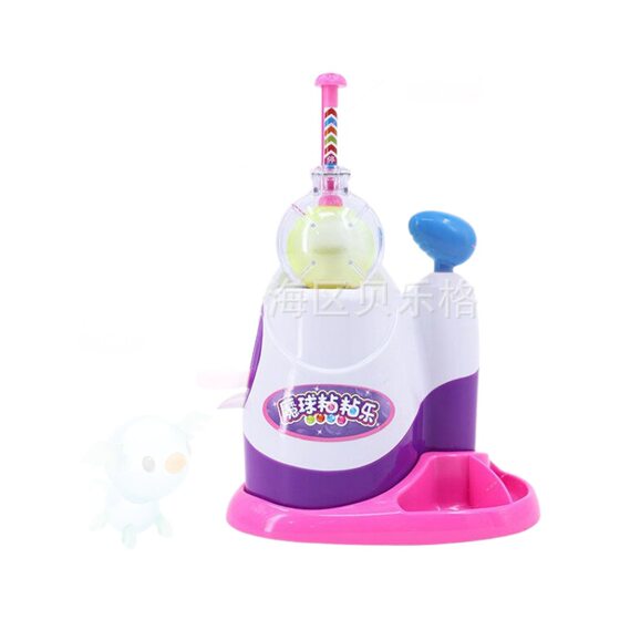 严选魔球粘粘乐充气机黏黏乐手工diy气球儿童玩具益智早教男女孩