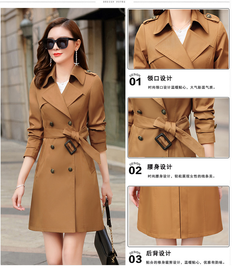 Trench pour femme en Polyester - Ref 3227975 Image 8