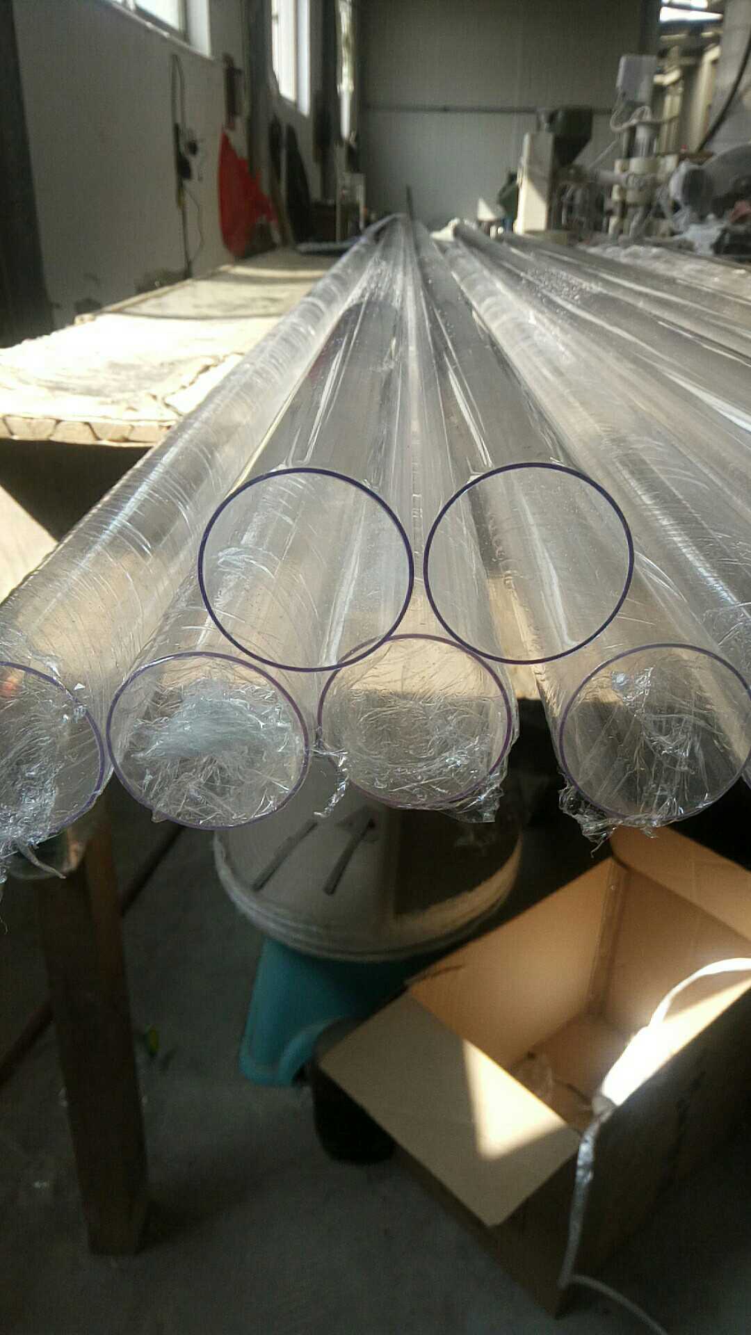 45*1*1000MM high transparent thin wall PC tube hourglass tube one meter price