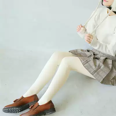 Rice White pregnant women's pantyhose spring outside wear belly fashion pregnant women's underwear socks spring and autumn stockings anti-hook silk adjustment