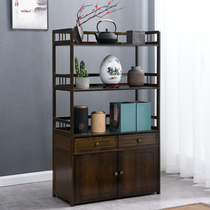 Living Room Tea Cabinet Tea Water Cabinet Home Leaning Wall Tea Water Table Shelve Tea Side Cabinet Office Tea Leaf Display Locker