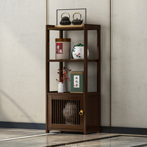 Shelf Multi-functional tea cabinet Tea water shelf Tea table Multi-layer storage rack Chinese Xuanguanbou Shelf Doloft Bookshelf