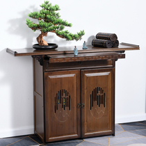New Chinese Xuanguantai entrance to the family hall Xuanguan for the table modern minimalist living-room leaning against the wall bar case-side view Taseon cabinet