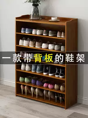 Shoe shelf storage multi-layer simple dustproof household economy door shoe cabinet large capacity storage artifact space saving space