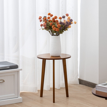 Home Sofa Edge A Few Light Lavish Little Round Table Balcony Side Table Tea Table Mini Living Room Corner A Few Simple Bedside Small Tables