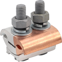 Parallel groove copper and aluminum wire clip joint transition connector copper wire cable t-shaped branch special-shaped terminal block tee