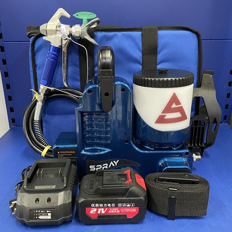 Sipurui DIY Lithium Battery Handheld Backpack Type Handheld Plunger Pump Brushless Repair Spraying Machine Special Offer 