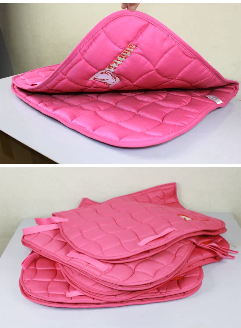 Tám-foot rồng cưỡi ngựa hiển thị thời trang cưỡi yên pad magenta thể thao hiệp sĩ thiết bị trang phục cưỡi ngựa