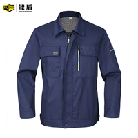 756L Тибетский синий летний длинное рукав (одиночное платье)