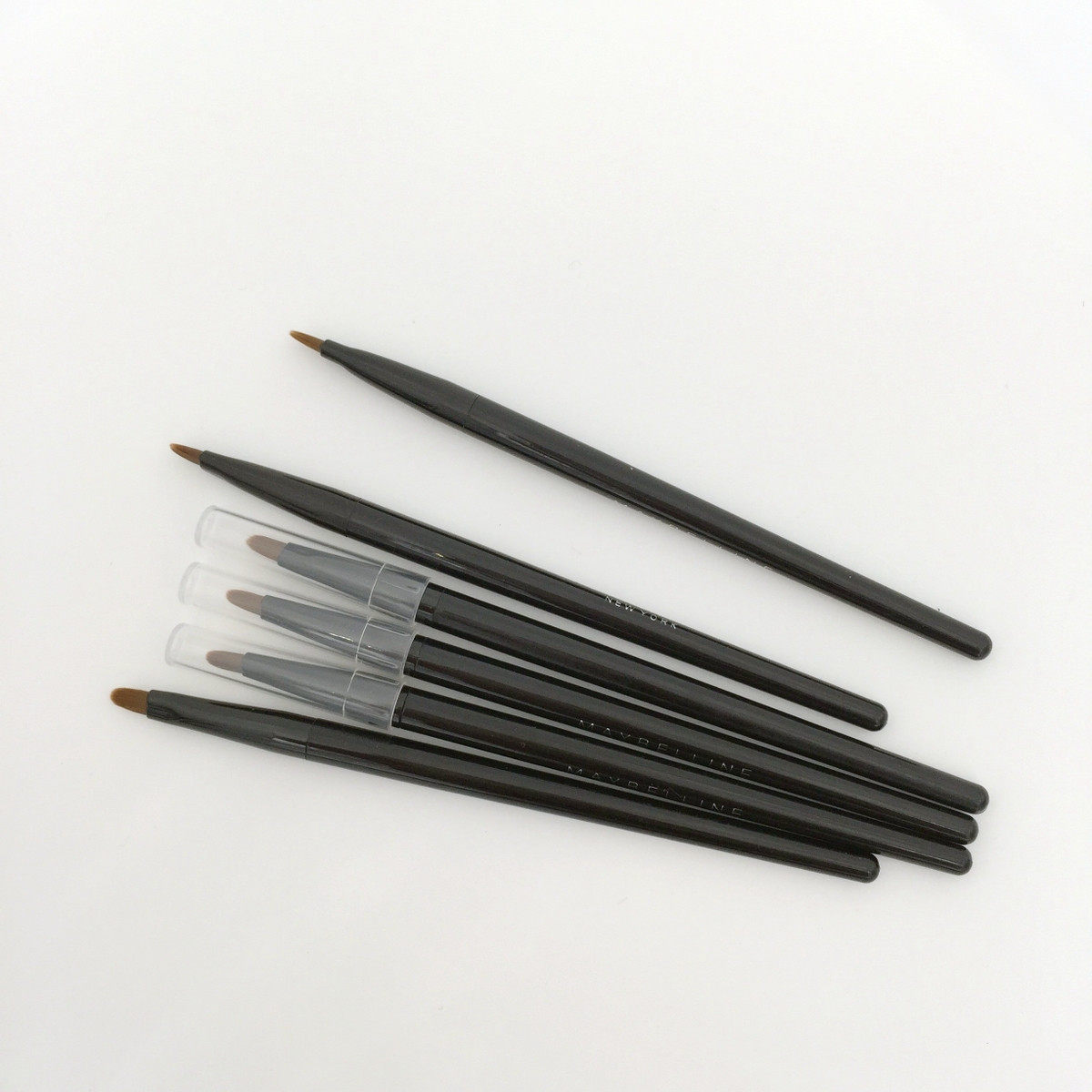 Meijia lip brush lipstick brush eyeliner brush female portable fine one small with cover concealer brush makeup brush