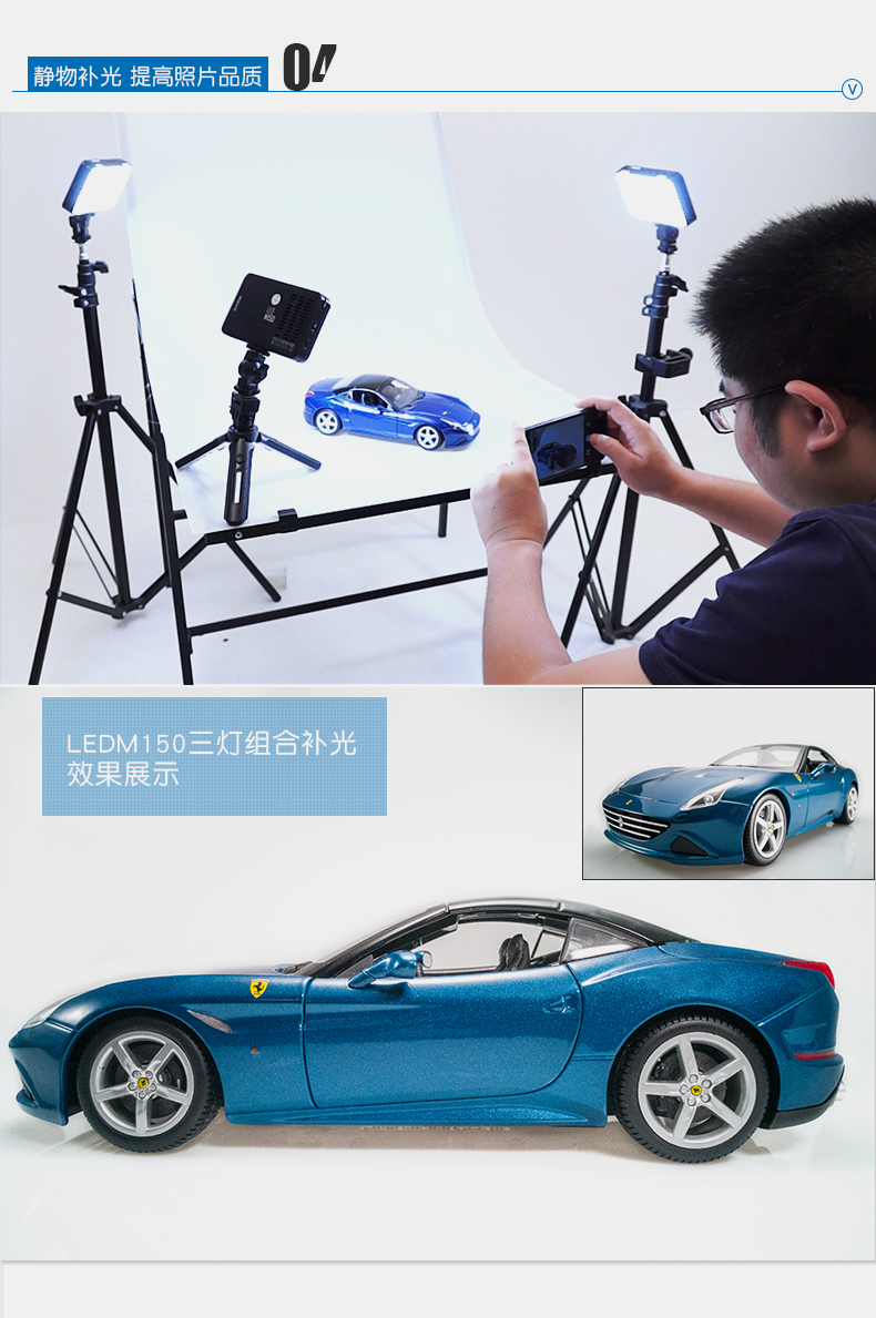 Shenniu LEDM150 nhỏ cầm tay video xách tay LED Light SLR camera điền ánh sáng đèn ánh sáng - Phụ kiện máy ảnh DSLR / đơn túi máy ảnh herringbone