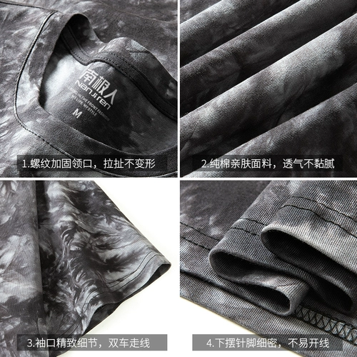 Tide, японская ретро хлопковая футболка с коротким рукавом, с медвежатами, оверсайз, большой размер