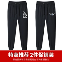 [2 штуки] Черные (Wolf Shot Stants)+Black (брюки для значков)