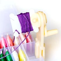 Embroidered finishing good helper winding home quick wire winder Handwound wire rationalizer embroidered wire finishing machine