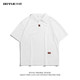 BOYUE silk jump summer letter embroidered logo trendy brand short-sleeved polo shirt slim casual lapel half-sleeved T-shirt men's Hong Kong style