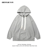 Осенняя плетеная утепленная толстовка для отдыха, толстовка с капюшоном, оверсайз, на шнурках