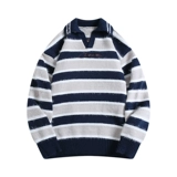 Трикотажный свитер, дизайнерская футболка подходит для мужчин и женщин, с вышивкой, тренд сезона