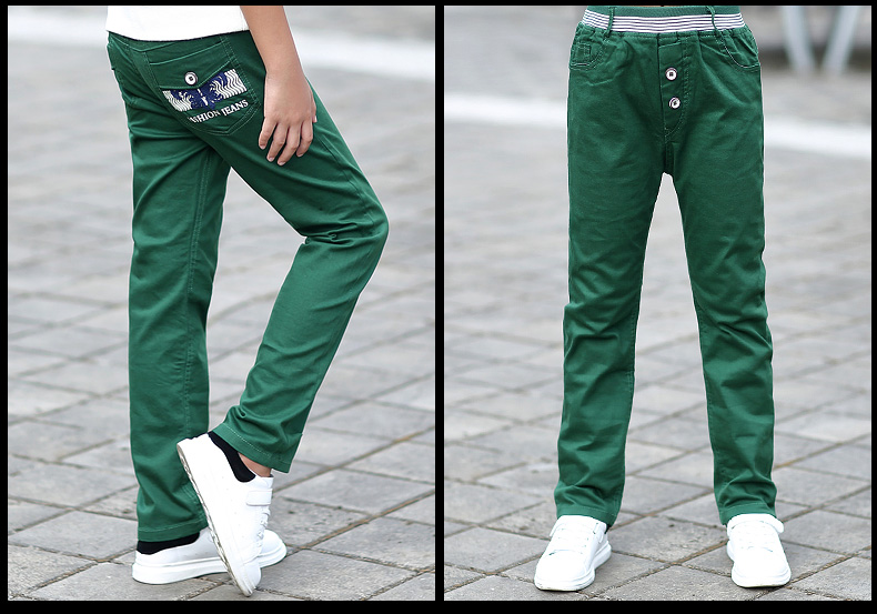 Pantalon garcon mxbn1506 en coton - Ref 2054494 Image 30