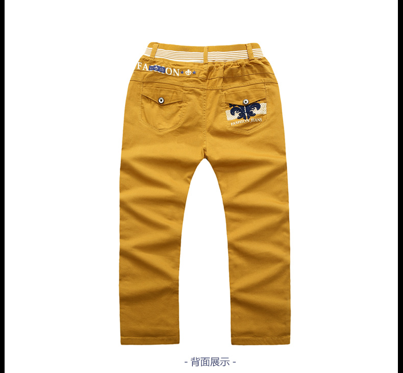 Pantalon garcon mxbn1506 en coton - Ref 2054494 Image 37