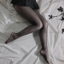 Fairy Meow: Sexy stockings temptation oil light pearlescent mercerless shiny gilt gown crotch thin legs pantyhose