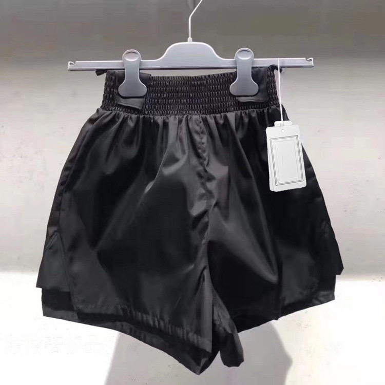 Niche Tide brand 2021 spring and summer new elastic waist straight casual pants fashion loose Joker women's INS tide
