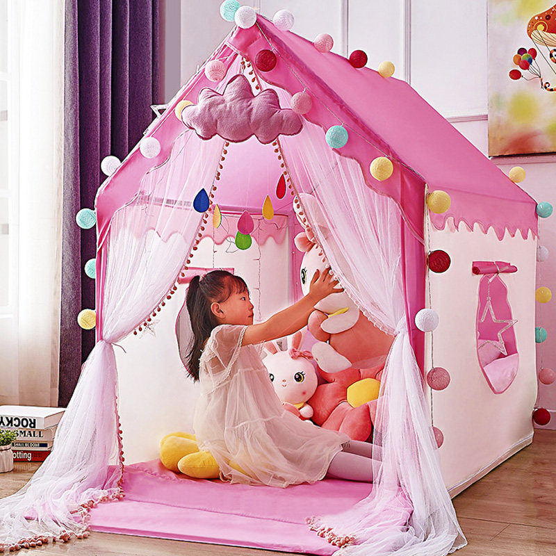 Children's Tent Indoor Girl Princess Dream Toy House Sleep Oversized Space Gaming Baby Sub-Bed God