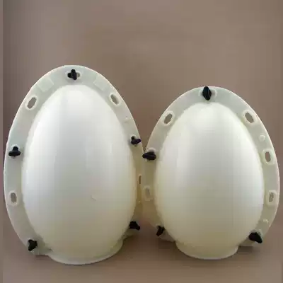 12cm 15cm 20cm 25cm 30cm golden egg mold ABS smooth non-stick mold manufacturer