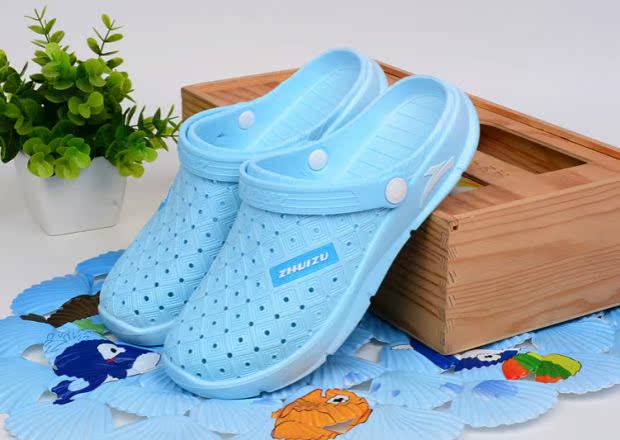 Xu hướng mùa hè đi dép sandal giày nam đôi chống trượt mềm mại một đôi giày sandal sân vườn Baotou giày đi biển giày converse nam