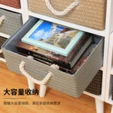 Северная и американская спальня с четырьмя шкафами шкафа шкафа для хранения сплошной древесины Простой современный комбинированный шкаф