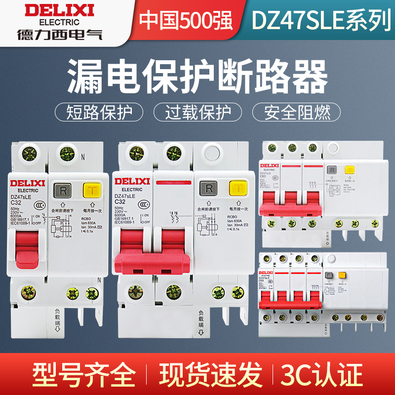 Deli West DZ47SLE 1234P 10 10 16 2025 32405063A 32405063A earth leakage protector switch-Taobao