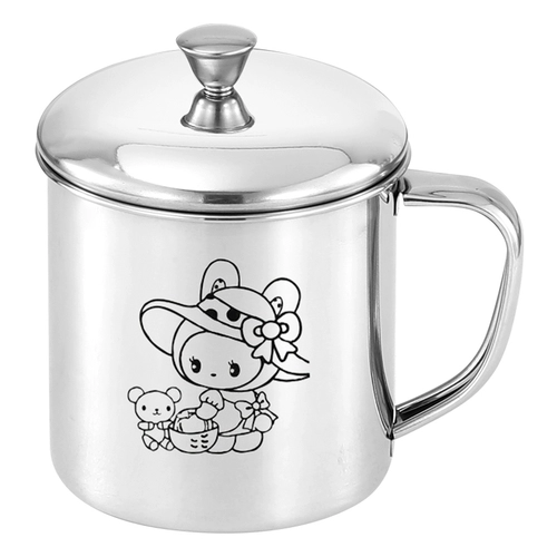 316 Водяной чашки из нержавеющей стали для детей с чашкой для питьевой воды для домашней молочной чашки с масштабами для детского сада, чтобы пойти в школу