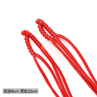 Длинная хвост, чёнсамская пряжка [красный] 2/сумка