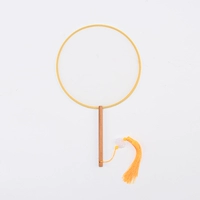 Цветочная арт -труппа [круглая модель] желтая/1