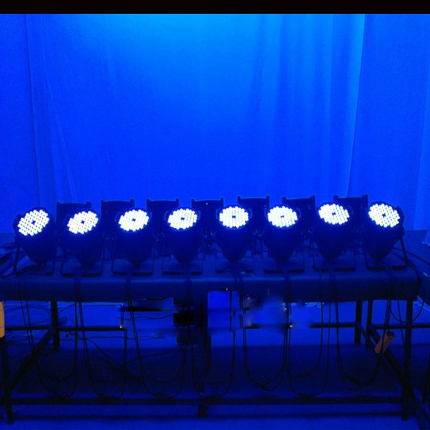 giá đèn nháy led Ánh sáng sân khấu LED54 3W đầy đủ màu sắc ba trong một đầy màu sắc ánh sáng hiệu suất đám cưới thanh ánh sáng thiết bị ánh sáng bề mặt đèn chớp sân khấu