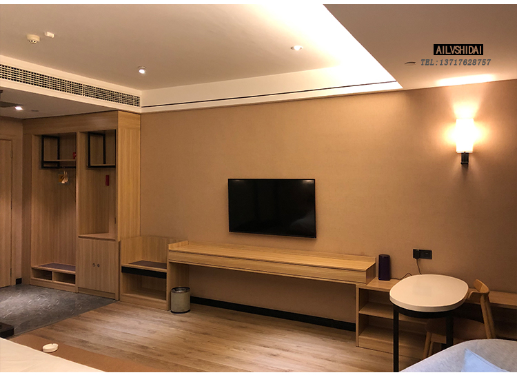 Khách sạn Tiêu chuẩn Phòng Queen Phòng đầy đủ nội thất Phòng tùy chỉnh Căn hộ Biệt thự Phòng tiêu chuẩn Giường B & B Giường mềm - Nội thất khách sạn smart tivi
