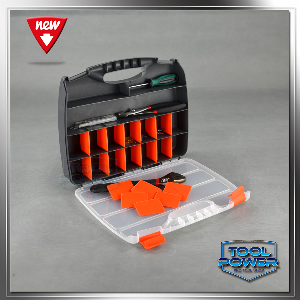 Functional electronic plastic case elements box parts box accessories box screw box 26064