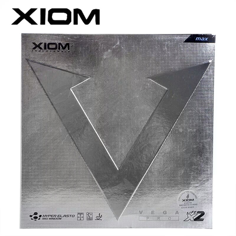 XIOM Arrogance silver V VEGA meritocratic arc ring carbon sponge inner table tennis rubber anti-gum cover rubber 79-012