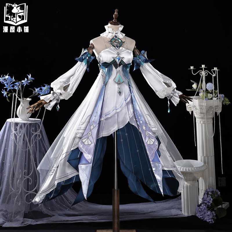 Manga House Shop Genshin Impact Cosplay Costume Vola Nisa Cosplay Role-Playing Costume Little Mermaid Comic Con C Costume