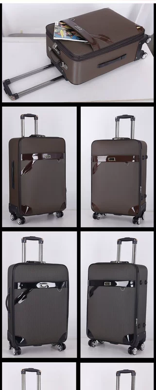 Vali kinh doanh 24 Túi vải du lịch Oxford kéo hộp nữ phổ quát 26 inch xe đẩy trường hợp 28 hộp khóa hành lý nam