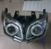 Gwangyang chèo 300ab đèn pha sửa đổi ống kính xenon HID mắt thiên thần mắt quỷ lắp ráp mắt cá - Đèn HID xe máy 	đèn pha led 7 màu cho xe máy Đèn HID xe máy