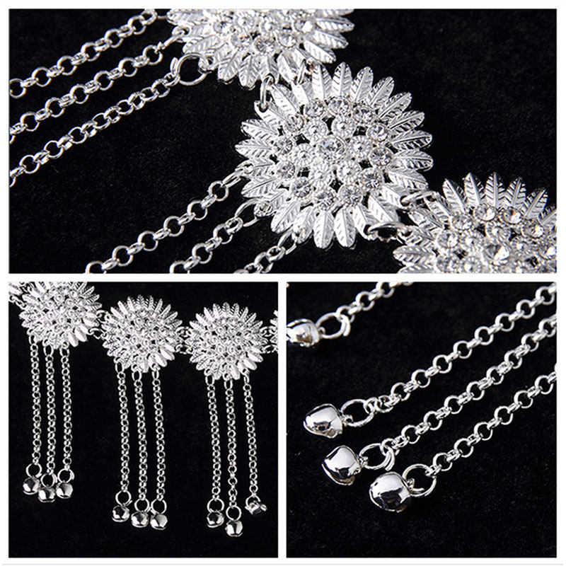 Belly Leather Dance Waist Chain 2021 New Flow Suzu Bell Early Scholar 100 Hitch Water Drill Inlaid Drill Chain Sub Loud Waist Towels Waist Accessories